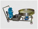 Trolley Unit with sieve,Iron remover with permanent magnets & Diaphragm pump