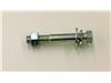 Partially threaded stainless steel bolt and nut 316