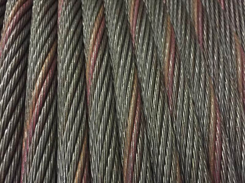 DIA 16 wire rope سیم بکسل نتاب تاور کرین