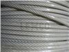 Transparent coated wire rope