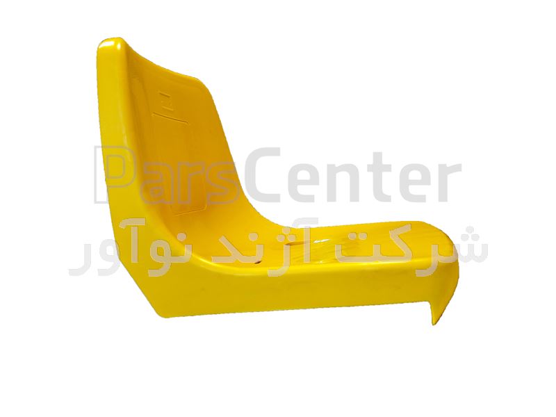 صندلی استادیومی زرد رنگ آژندنوآور 2 پیچ مدل CRA فروش صندلی استادیومی