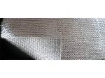 Foil asbestos fabric