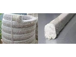 Rectangular asbestos yarn