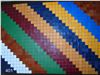 leather patchwork rug