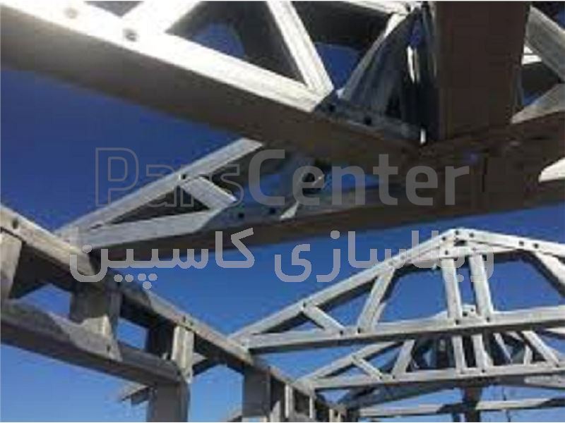 سازه پیش ساخته سربندی ال اس اف فولادی- پوشش سقف ال اس اف
