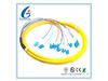 LC / UPC Fiber Optic Jumper Cables , G657A Yellow Simplex Fiber Patch Cord