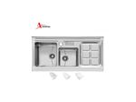 سینک باکسی کد 320S اخوان روکار دو لگن