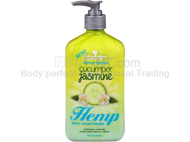 Malibu Tan Cucumber Jasmine Scent Hemp Body Creams and Lotions