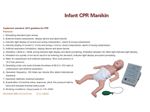 مولاژ (مانکن) CPR نیم تنه  نوزاد پیشرفته  BLS  ساخت چین