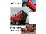 تریلی بزرگ پشت تراکتوری