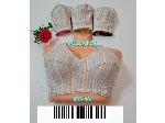 سوتین نخی ملانژ  رستمی دولایه   کد  : 21749