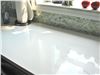 Pure White Quartz Kitchen Countertop