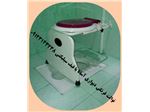 توالت فرنگی دیواری تاشو،توالت فرنگی دیواری آسانا