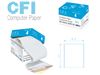 کاغذ پرینتر  چهار نسخه کاربن لس  وسط پرفراژ CFI Paper