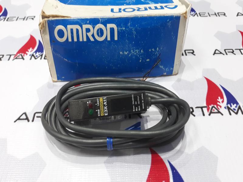 سنسور فتو الکتریک OMRON مدل E3X-A11