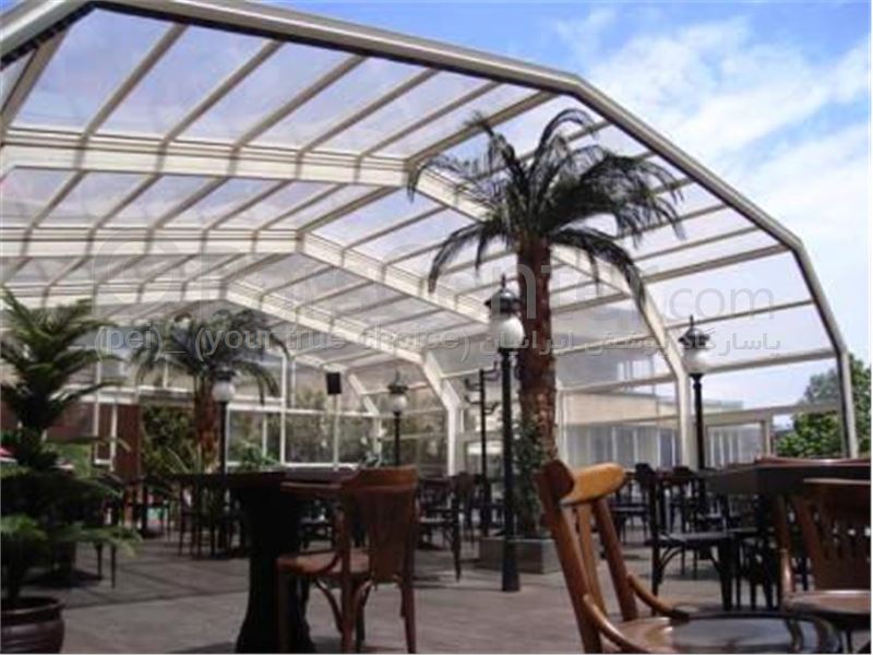 سیستم پوشش سقف متحرک رستوران