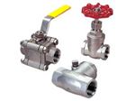Spiral Fitting Stainless Steel Gass Valves