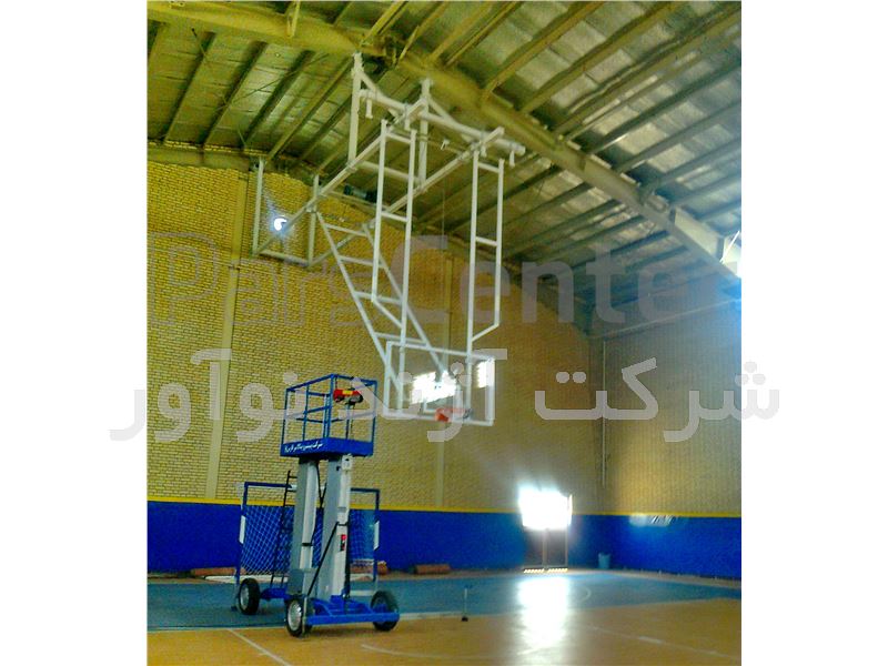 حلقه بسکتبال سقفی جمع شونده ریموت دار آژندنوآور مدل IB9005