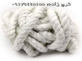 Ceramic refractory rope