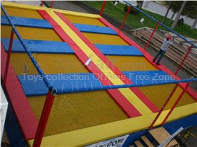 8 bed  Olympic & junior outdoor trampoline