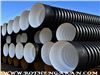 Double wall corrugated polyethylene pipe
