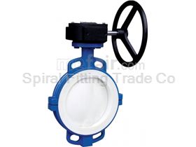 Spiral Fitting Gear Box Butterfly Valves