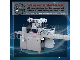 hamburger and cold sandwiches packing machine