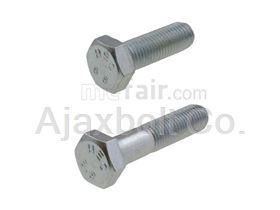 Galvanized 8.8 hex bolts