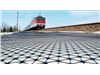Road and railway base reinforcement using Geogrids and Geotextiles