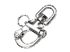 Stainless steel  Swivel snap shackle