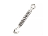 Stainless steel eye & hook turnbuckle