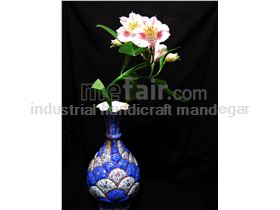 Enamel Vase 25 cm