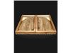 Burl Wooden Backgammon