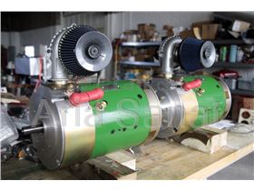 Dual speed electric motor