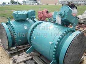 Spiral Fitting Gear Box Ball Valve Class 900