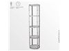 Product Display Tower - Portable Exhibition Case