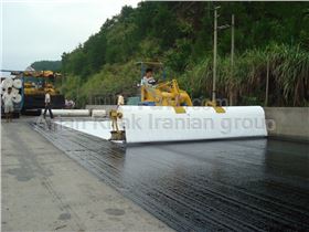 Asphalt reinforcement using Geotextile and Geogrid