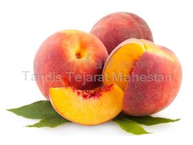 Peach juice concentrate, packed in 265 kg metal drums