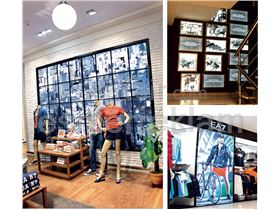 digital printed textile frames