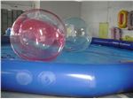 Inflatable water ball