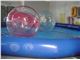 Inflatable water ball