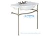 custom bathroom vanities with metal legs