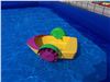 plastic Paddle boat for kids