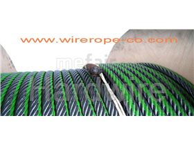 1000m reel Gustav wolf elevator rope