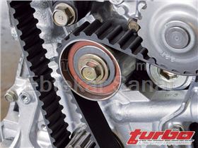 Blue power timing belt