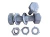 Galvanized plated industrial bolts and nuts