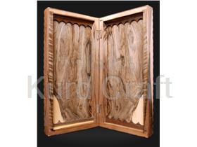 Burl Wooden Backgammon