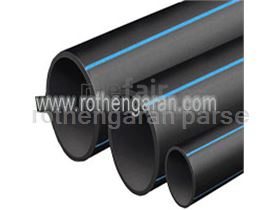 Sewage polyethylene pipe