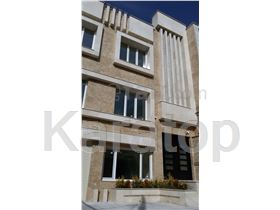 The facade design and landscaping